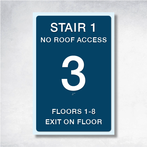 Navigating Safety: The Art of Stairsmart and Emergency Evacuation Signs.