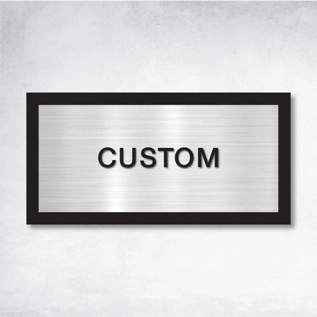 ADA compliant hallway corridor sign 8x4 for effective facility management and accessibility.