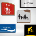 Accessible passage signs collections.