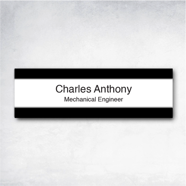 Chi - Cubicle Name Plate A2 8" X 2.5".