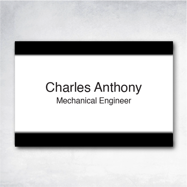 Chi - Cubicle Name Plate B2 6" x 4".
