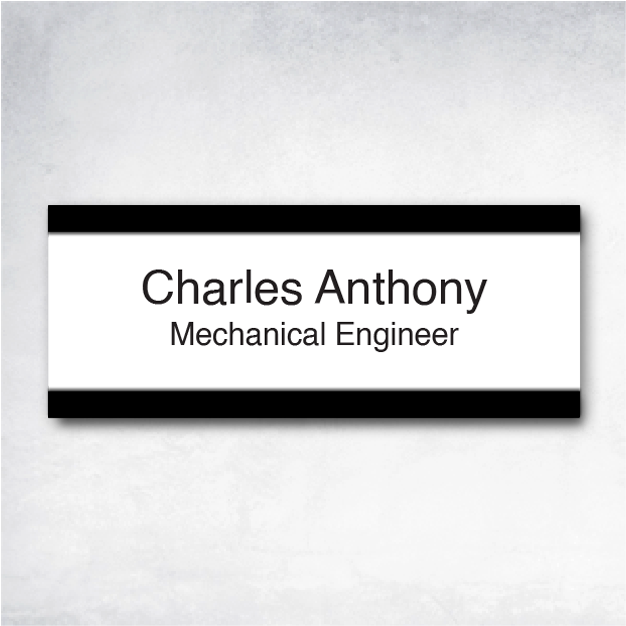 Chi - Cubicle Name Plate B4 10" x 4".
