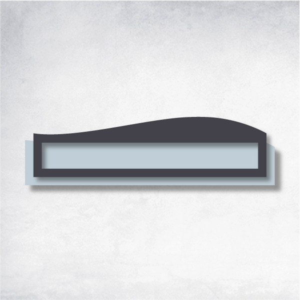 Delta - Cubicle Name Plate A 9" x 2.5".