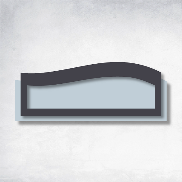 Delta - Cubicle Name Plate B 8.5" x 3.33".