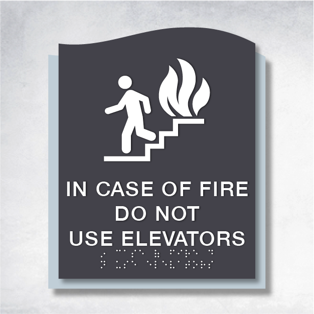 Delta - In Case of Fire 8.5" x 10.5".