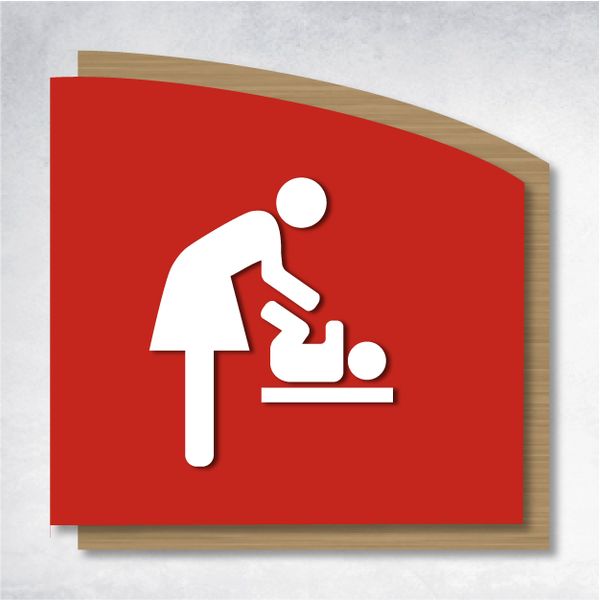 Epsilon - Corridor Sign B 8" x 8".