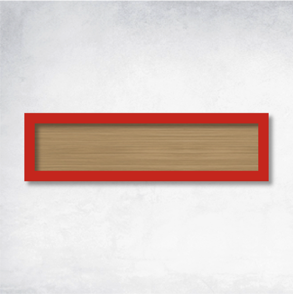 Epsilon - Cubicle Name Plate A 9" x 2.5".