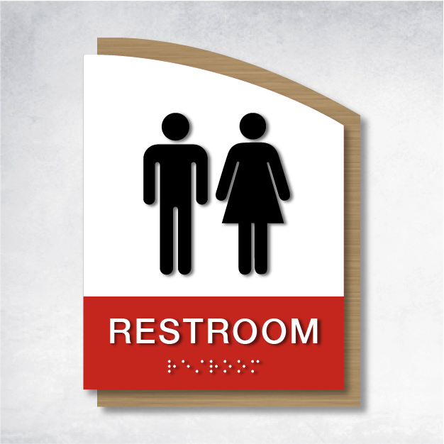 Epsilon - Restroom ID A 6" x 8".