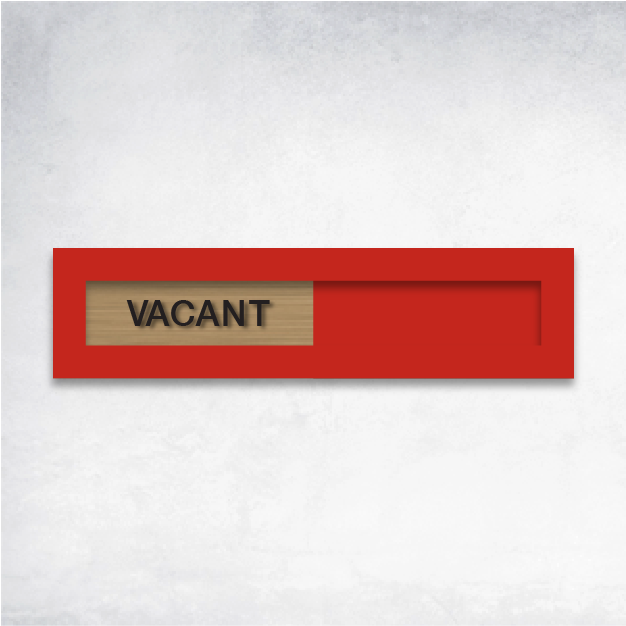 Epsilon - Slider Sign 8" x 2".