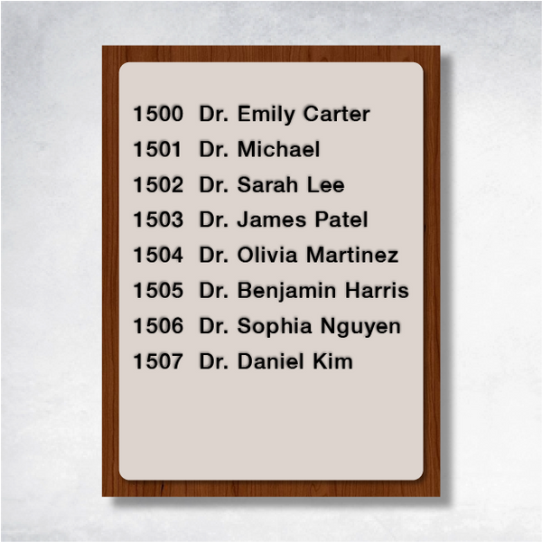 Kappa - Directory A 15" x 20".