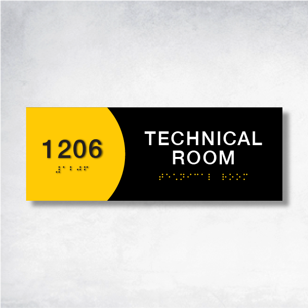 Lambda - Room ID C 11" x 4".