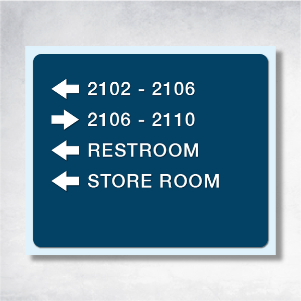 Omega - Directional A 12" x 10".