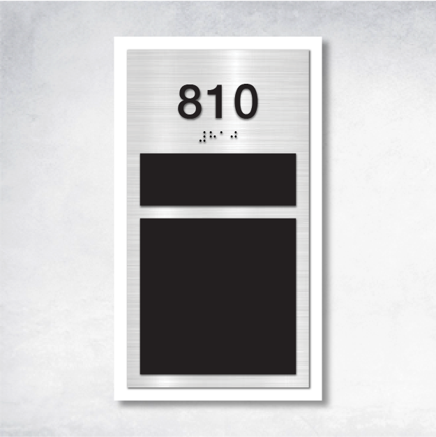 Omni - Room Number C 6" x 10.5".