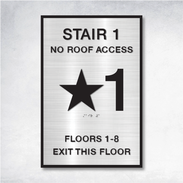 Omni - Stairwell Main Floor 12" x 18".