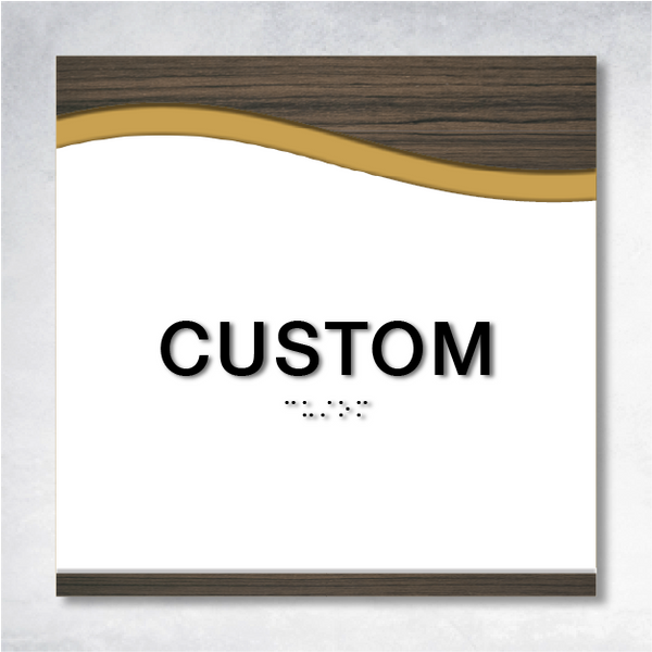 Pi - Custom Sign 9" x 9".