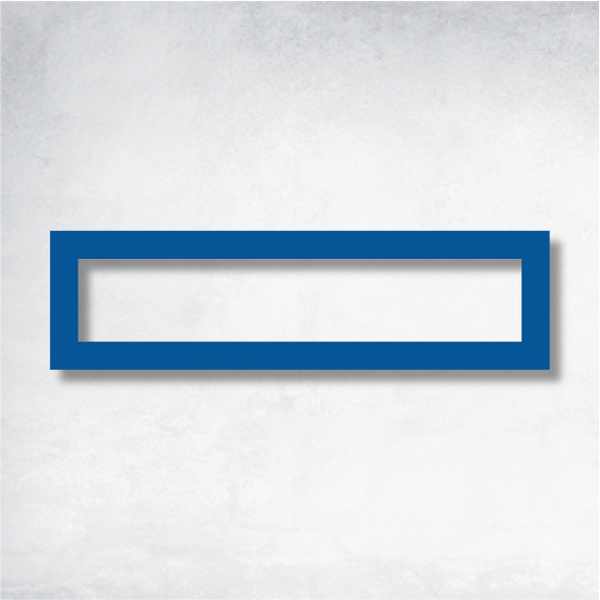 Sigma - Cubicle Name Plate A 9" x 2.5".