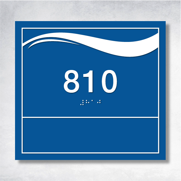 Sigma - Room Number B2 8" x 7.375".