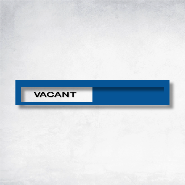 Sigma - Slider Sign 8" x 2".