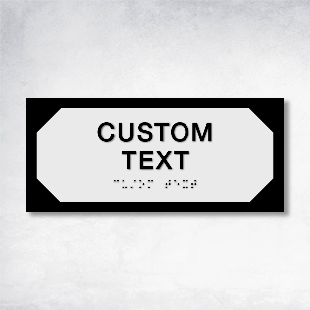 Theta - Room ID B 9" x 4".