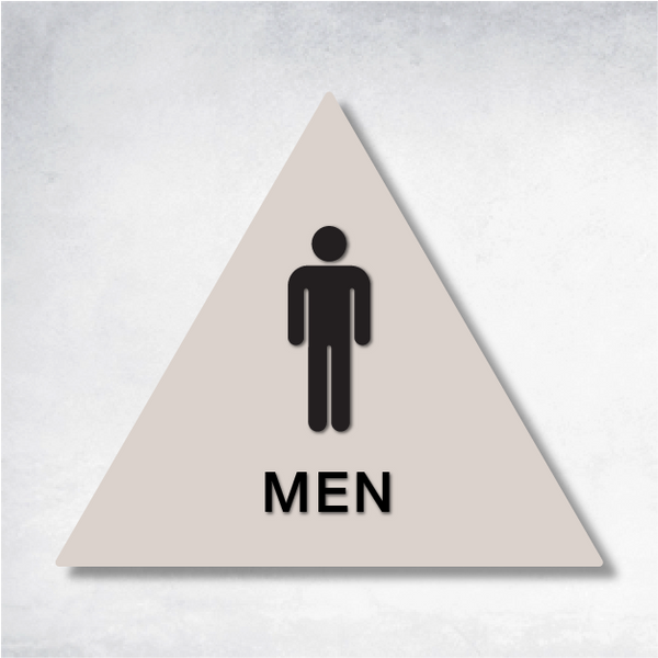 Kappa - Restroom Men's A 12" x 10.4".