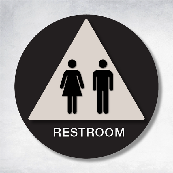 Kappa - Restroom Unisex C 12" x 12".