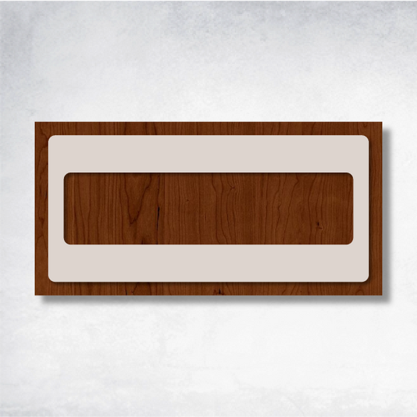 Kappa - Cubicle Name Plate B 9" x 4.5".