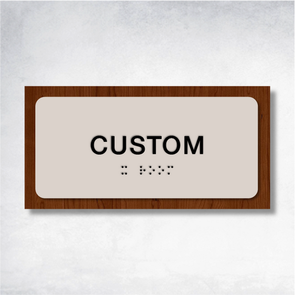 Kappa - Hallway | Corridor Sign A 8" x 4".