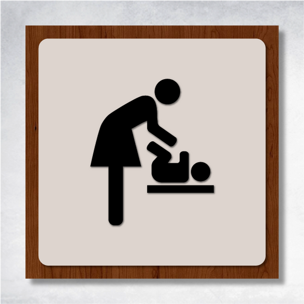Kappa - Hallway | Corridor Sign B 8" x 8".