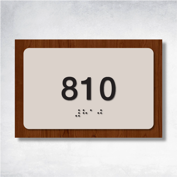 Kappa - Room Number A 6" x 4".