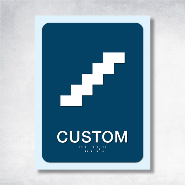 Omega - Stair ID 6" x 8".