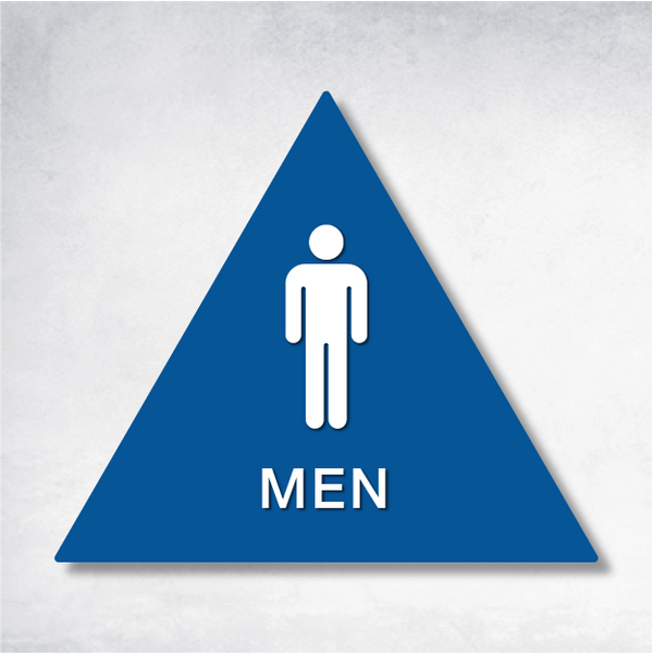 Sigma - Restroom Men's A 12" x 10.4".