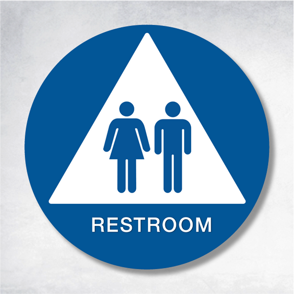 Sigma - Restroom Unisex C 12" x 12".