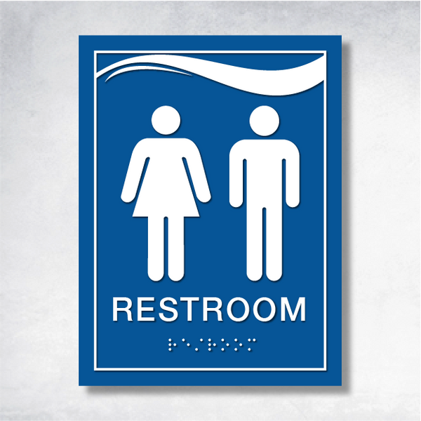 Sigma - Restroom ID A 6" x 8".